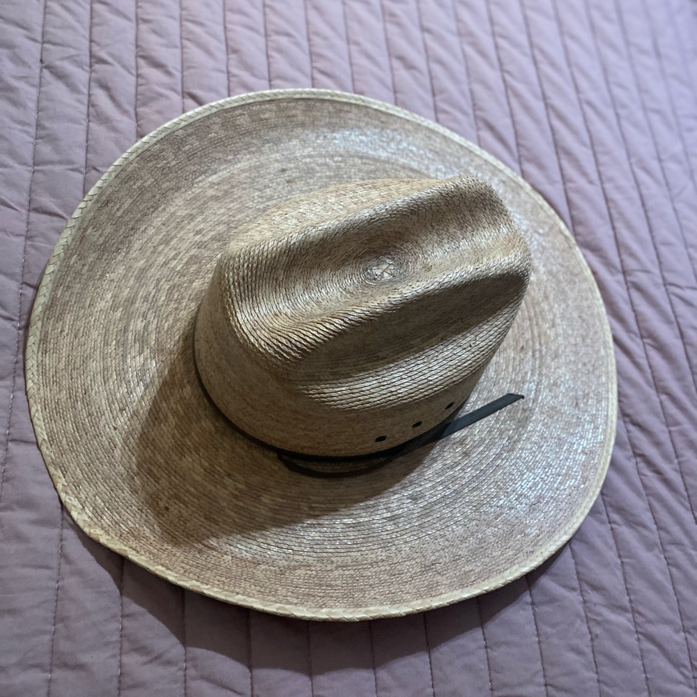 Mens Straw Cowboy hat